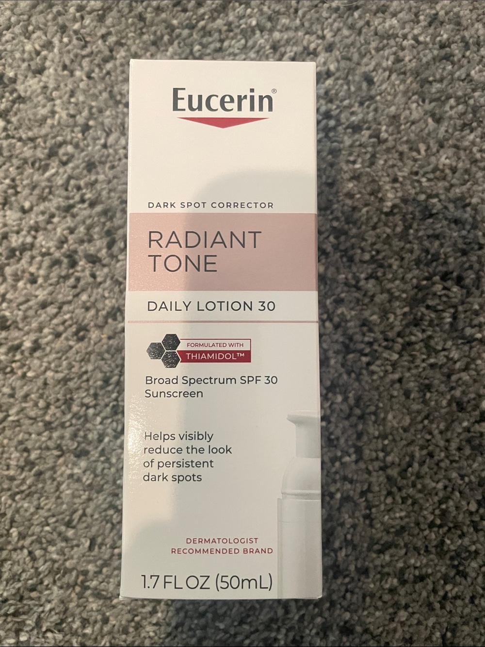 Eucerin Radiant Tone Daily Face Lotion, SPF 30, 1.7 FL OZ NIB
